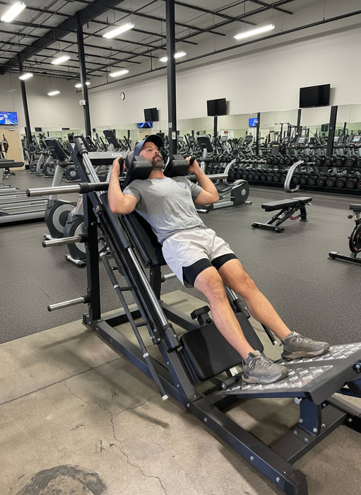 Plate Loaded 45° Leg Press & Hack Squat Machine