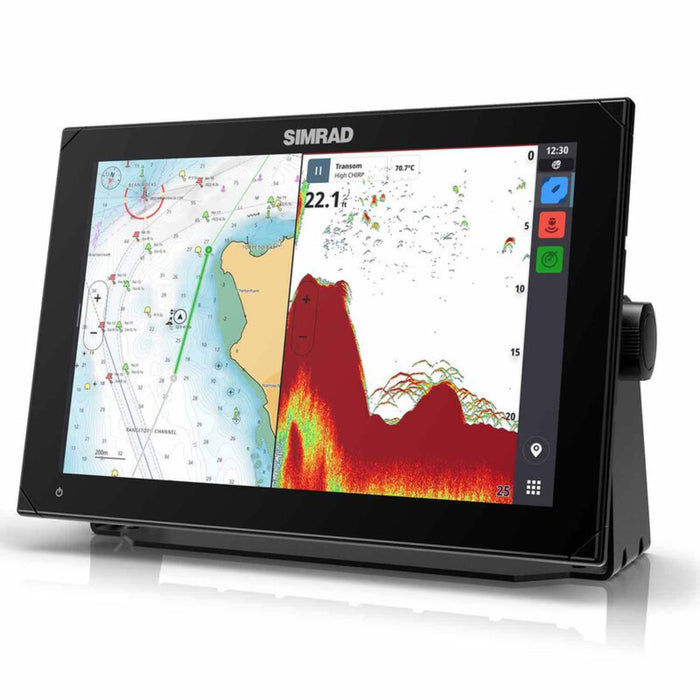 SIMRAD NSX 12 Multifunction Display with C-Map Discover X Charts - Transducer Not Included