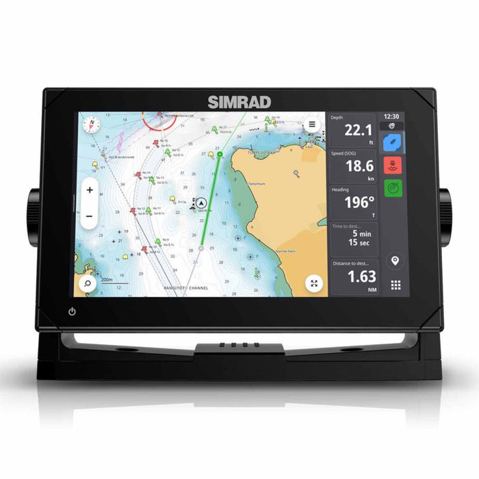 SIMRAD NSX 9 Multifunction Display with Active Imaging 3-in-1 Transducer and C-Map Discover X Charts