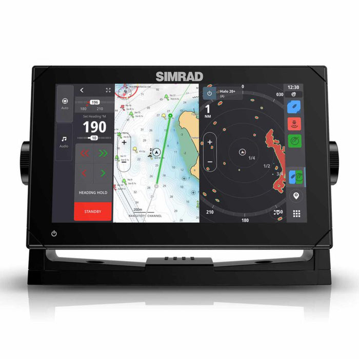 SIMRAD NSX 9 Multifunction Display with Active Imaging 3-in-1 Transducer and C-Map Discover X Charts