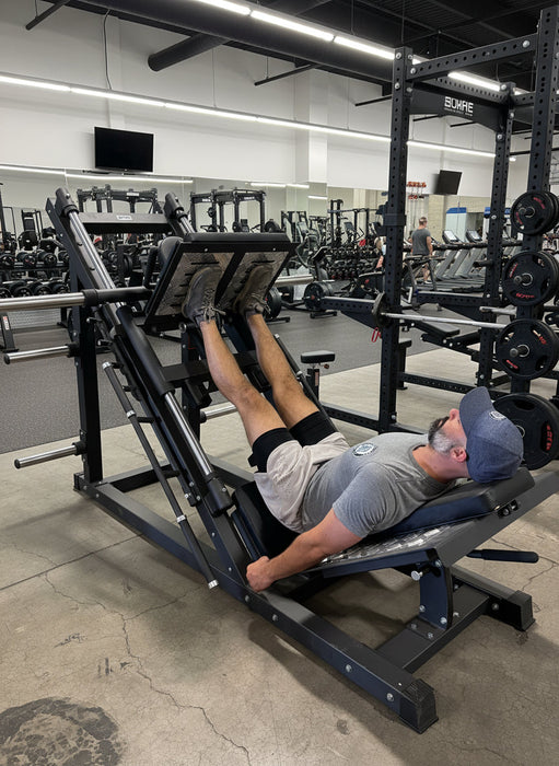 Plate Loaded 45° Leg Press & Hack Squat Machine