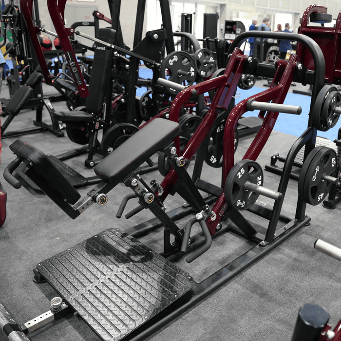 Muscle D Fitness Pro Strength Dynamic Row | Plate-Loaded Back Machine