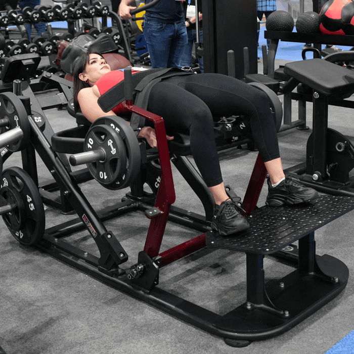 Pro Strength Hip Thruster - Muscle D Fitness - Plate Loaded Glute Drive