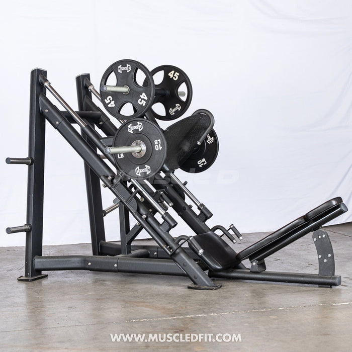 45 Degree Linear Leg Press Machine - Muscle D Fitness - Adjustable Angle Back Pad