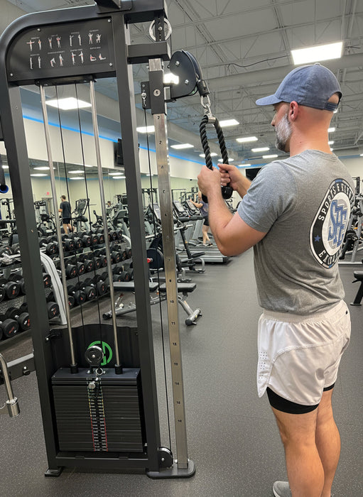 Selectorized All-in-One Functional Trainer Home Gym — 2x250lb Weight Stacks