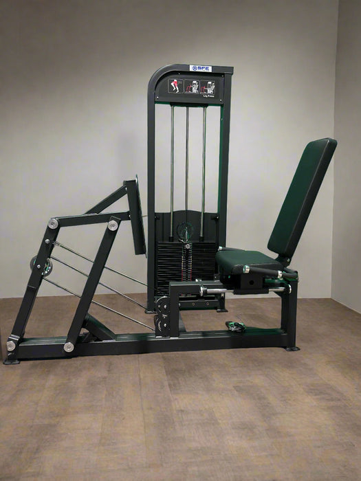 SFE Selectorized Horizontal Leg Press Machine — 250lb Weight Stack