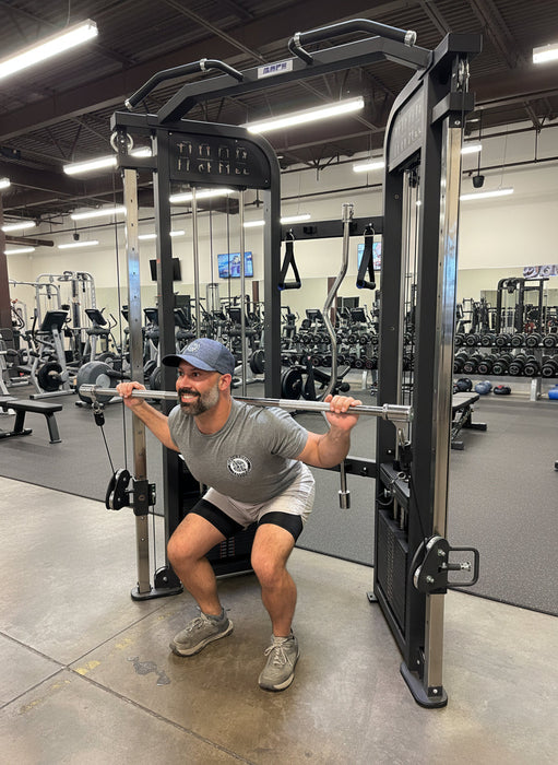 Selectorized All-in-One Functional Trainer Home Gym — 2x250lb Weight Stacks