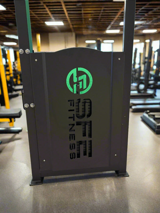 Selectorized Back & Ab Combo Machine — 250lb Weight Stack