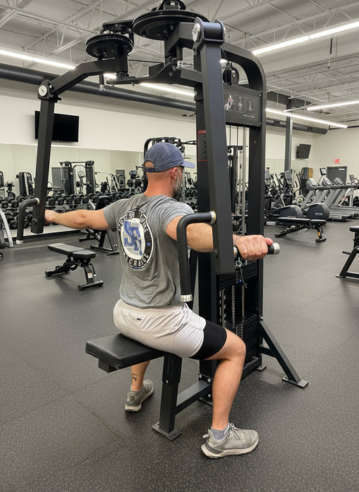 SFE Selectorized Pec Fly & Rear Delt Fly (Pec Deck) — 250lb Weight Stack