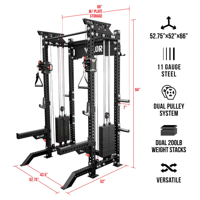Valor Fitness Compact Functional Trainer