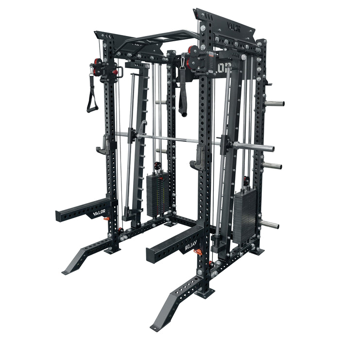 Valor Fitness Pro Smith Machine Functional Trainer