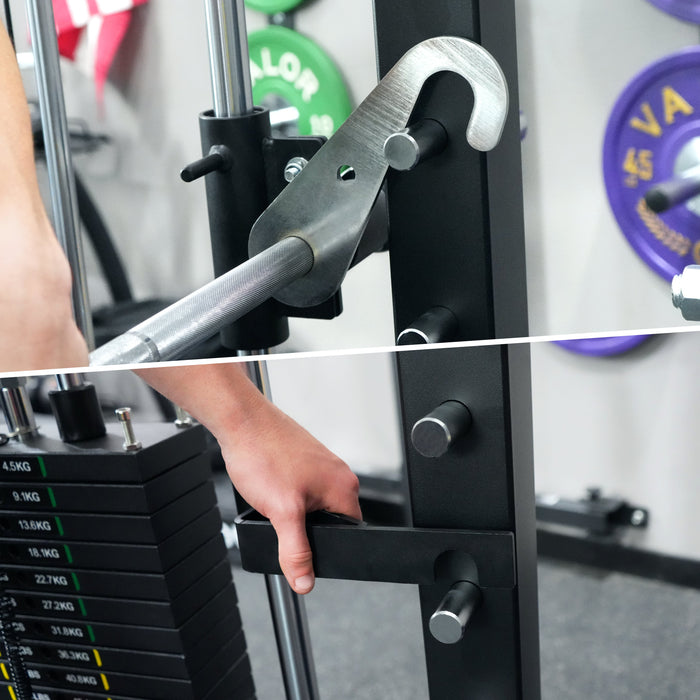 Valor Fitness Pro Smith Machine Functional Trainer