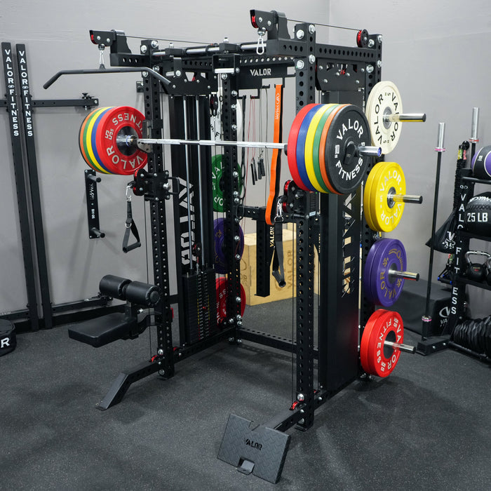 Valor Fitness Deluxe Cable Machine Functional Trainer