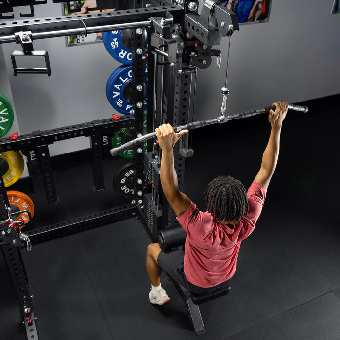 Valor Fitness Deluxe Cable Machine Functional Trainer