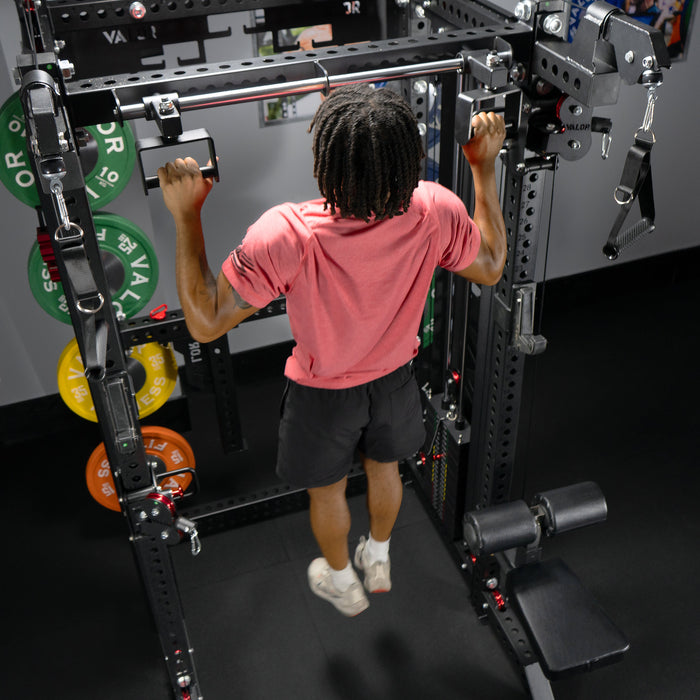 Valor Fitness Deluxe Cable Machine Functional Trainer