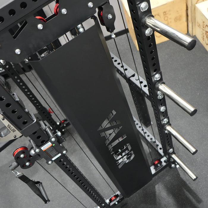 Valor Fitness Deluxe Cable Machine Functional Trainer