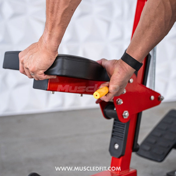 Classic V2 Selectorized Seated Row Machine – Commercial Grade, Multi-Grip
