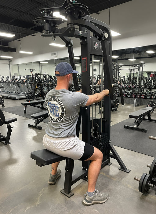 SFE Selectorized Pec Fly & Rear Delt Fly (Pec Deck) — 250lb Weight Stack