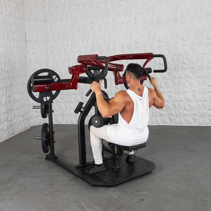 Pro Strength Rotary Lat Pull-Down – Plate Loaded | Muscle D Fitness