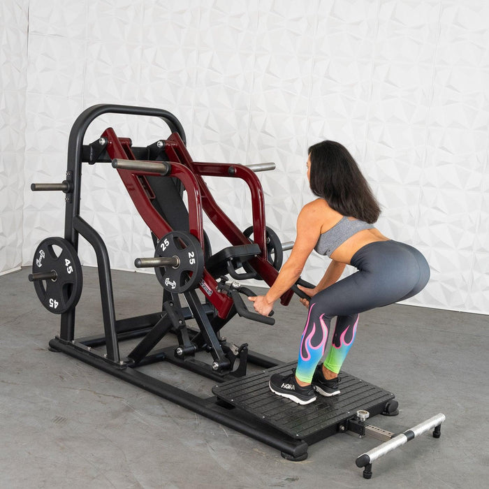 Muscle D Fitness Pro Strength Dynamic Row | Plate-Loaded Back Machine