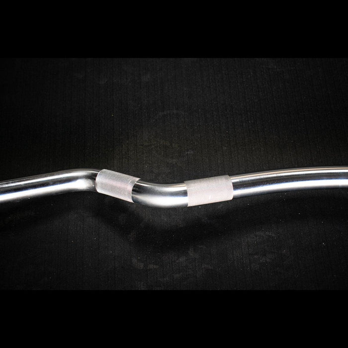 5' Hard Chrome EZ Curl Bar – Ergonomic Arm Training | Muscle D Fitness