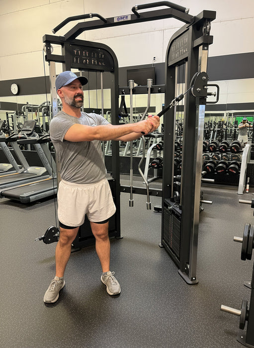 Selectorized All-in-One Functional Trainer Home Gym — 2x250lb Weight Stacks