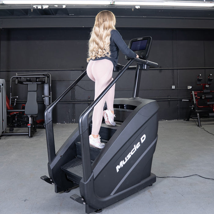 Elite Commercial Stair Climber - Touch Screen - Muscle D Fitness