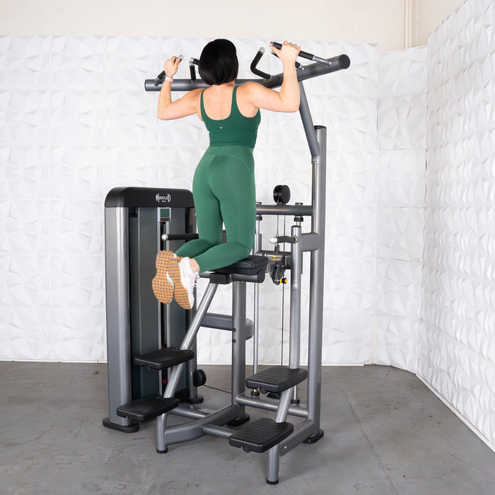 Elite Plus Assisted Chin Dip Machine | Muscle D Fitness