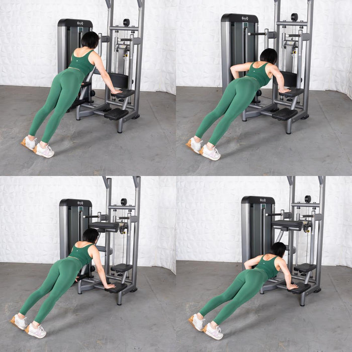 Elite Plus Assisted Chin Dip Machine | Muscle D Fitness