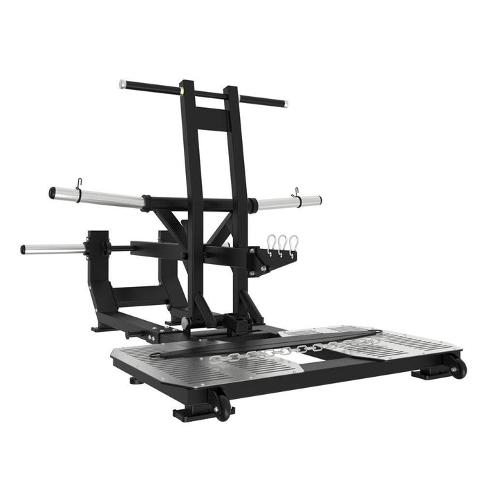 Excel Glute Line Belt Squat - Muscle D Fitness - Plate Loaded Belt Squat - Non Slip Deck