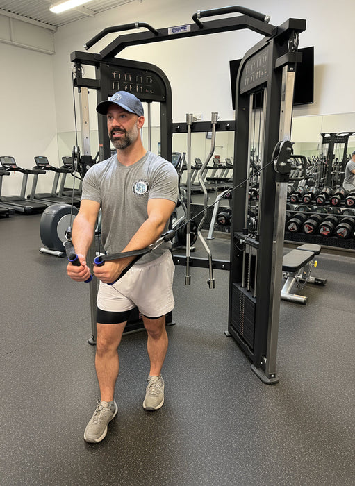 Selectorized All-in-One Functional Trainer Home Gym — 2x250lb Weight Stacks