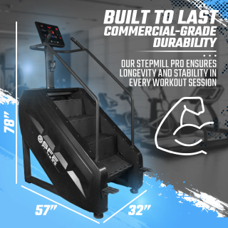SFE Stepmill Pro (Stairmaster) with Revolving Steps and Performance Monitor