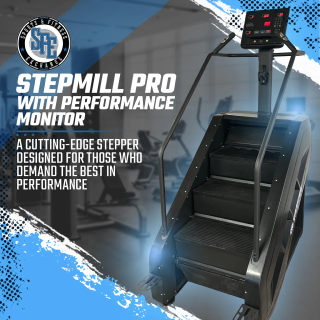 SFE Stepmill Pro (Stairmaster) with Revolving Steps and Performance Monitor