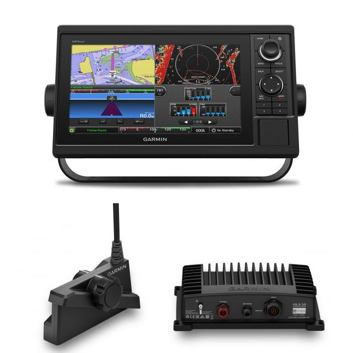 Garmin GPSMAP 1022 10" Multifunction Display w/ LIVESCOPE Plus Bundle & Worldwide Basemap