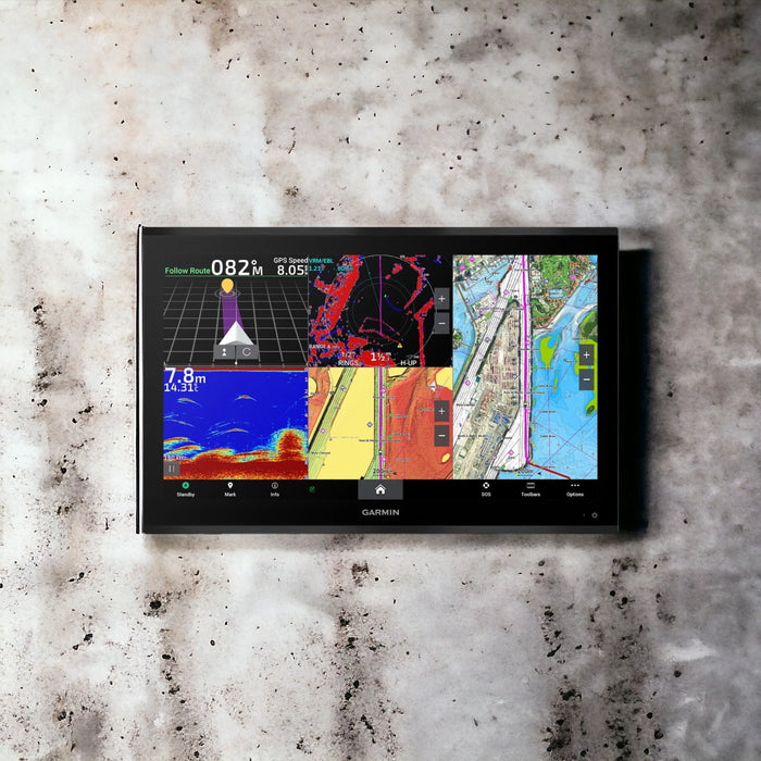 GARMIN 9027 Series 27″ Touchscreen Premium Chartplotter w/ Worldwide Basemap