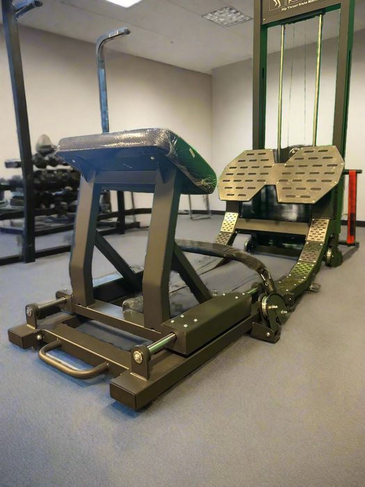 Selectorized Hip Thrust Glute Machine — 250lb Weight Stack