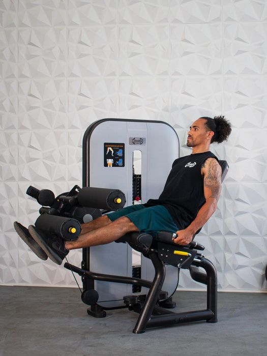 Vogue Selectorized Leg Extension/Seated Leg Curl by Muscle D Fitness