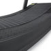 The Bells of Steel Blitz Magnetic Resistance Manual Treadmill features a curved, textured running surface and side rails, ideal for indoor fitness and running, with magnetic resistance for an extra workout challenge.
