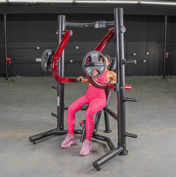 Power Leverage V2 Decline Chest Press - Muscle D Fitness