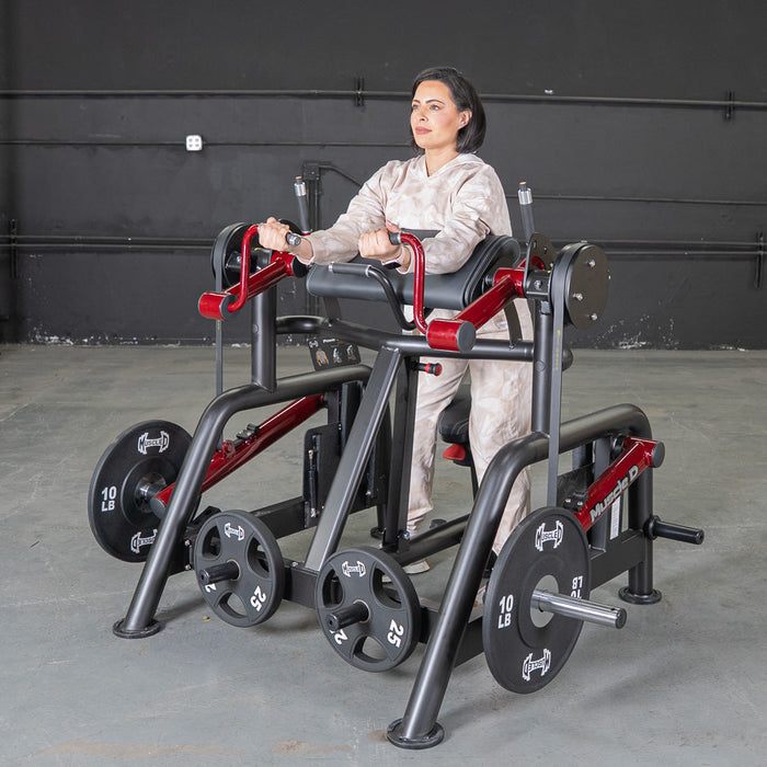 Power Leverage V2 Iso Lateral Biceps Curl / Preacher Curl - Muscle D Fitness