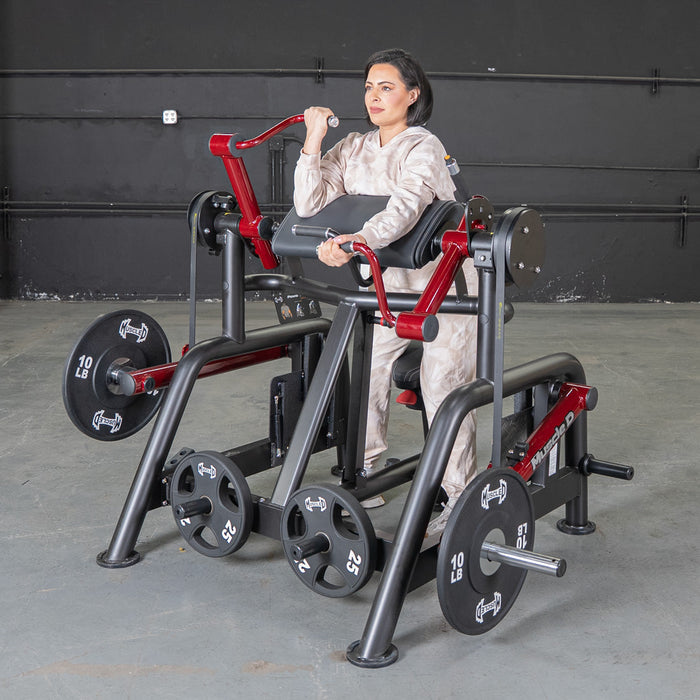 Power Leverage V2 Iso Lateral Biceps Curl / Preacher Curl - Muscle D Fitness