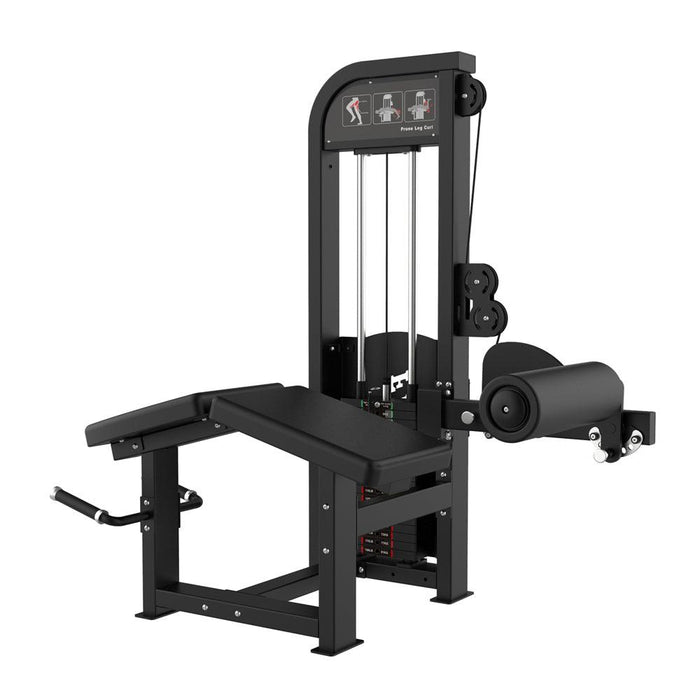 Excel Prone Leg Curl - Muscle D Fitness - Selectorized Hamstring Curl