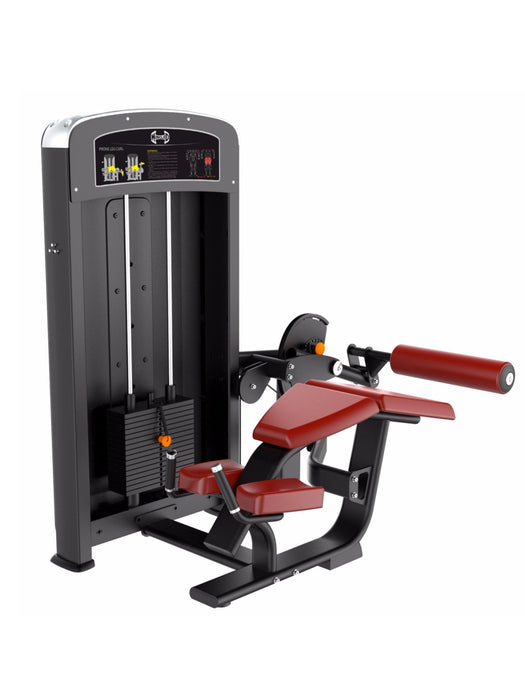 Elite Selectorized Prone Leg Curl - Muscle D Fitness - Commercial Grade - Adjustable Seat - Pin Selectorized
