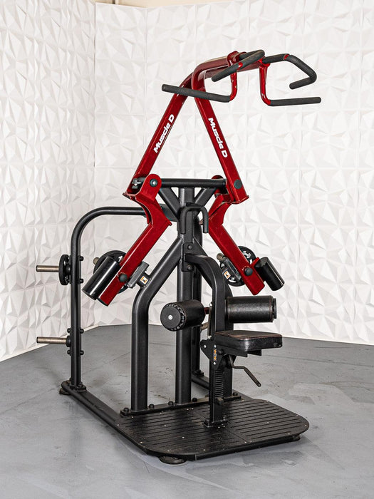 Pro Strength Rotary Lat Pull-Down – Plate Loaded | Muscle D Fitness