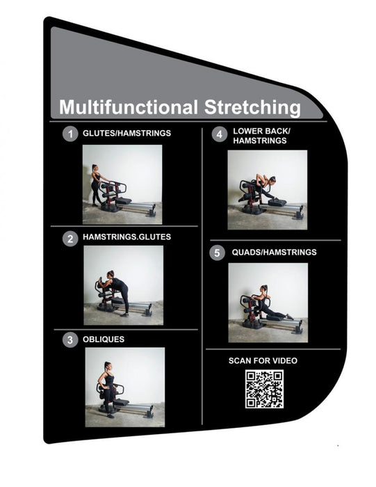 Super Stretch Machine - Muscle D Fitness - Heavy Duty Bearing Assisted Stretching Machine
