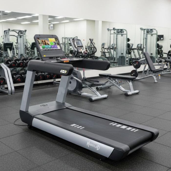 V2 Touch Screen Commercial Treadmill - Muscle D Fitness - Upgraded Touch Screen Commercial Treadmill
