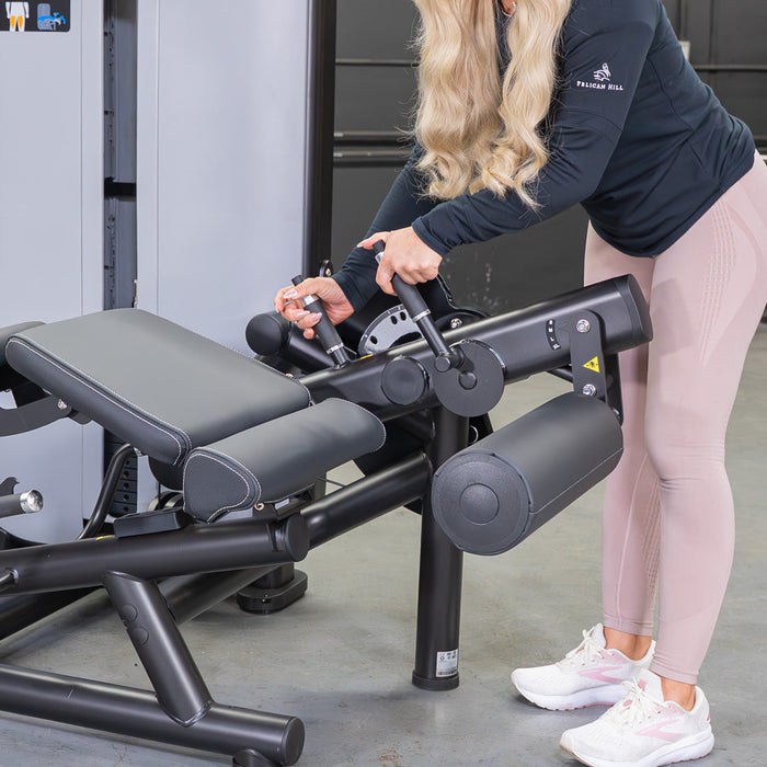 Vogue Leg Extension / Prone Leg Curl Combo | Commercial Gym Equipment | Muscle D