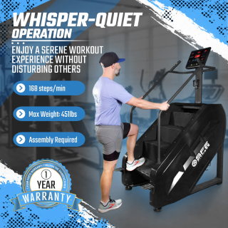 SFE Stepmill Pro (Stairmaster) with Revolving Steps and Performance Monitor
